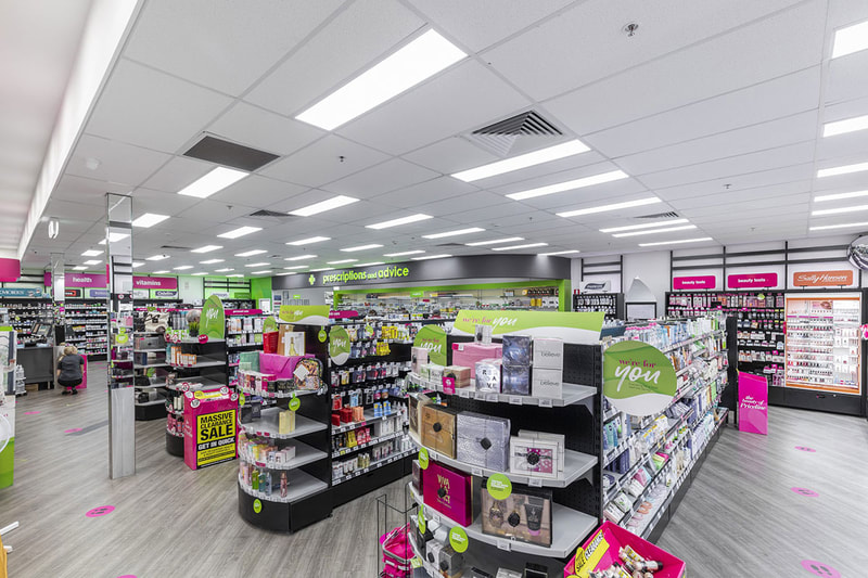 Priceline Retail Fitout by Hurst Constructions Townsville Queensland